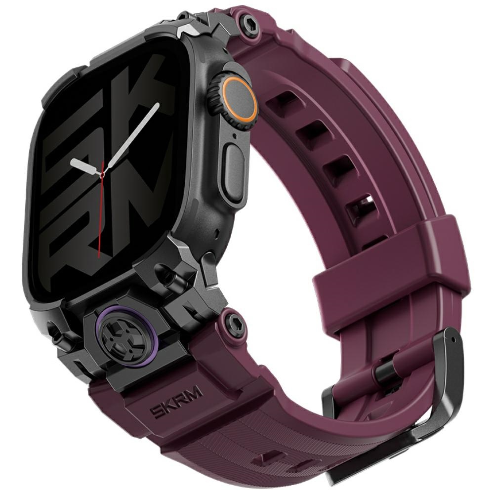 Skinarma Burgundy Talon Band for Apple Watch Ultra 49mm