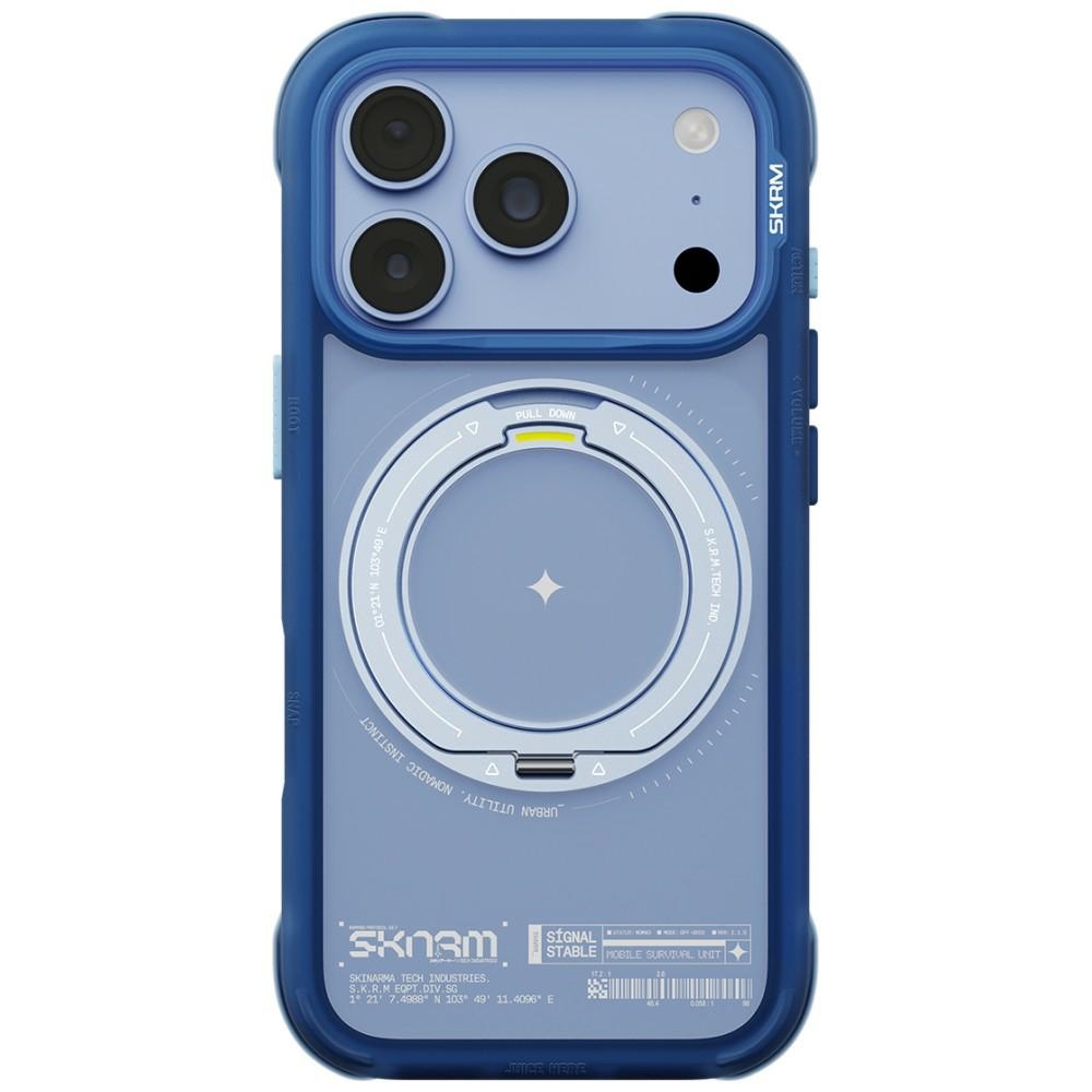 Skinarma Atlas MagSafe Case + Rotating Kickstand for iPhone 18 Pro / 17 Pro blue
