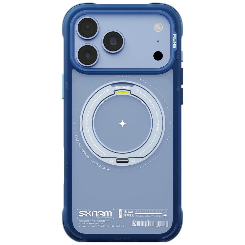 Skinarma Atlas MagSafe + Rotating Kick Stand Case for iPhone 18 Pro Max / 17 Pro Max blue