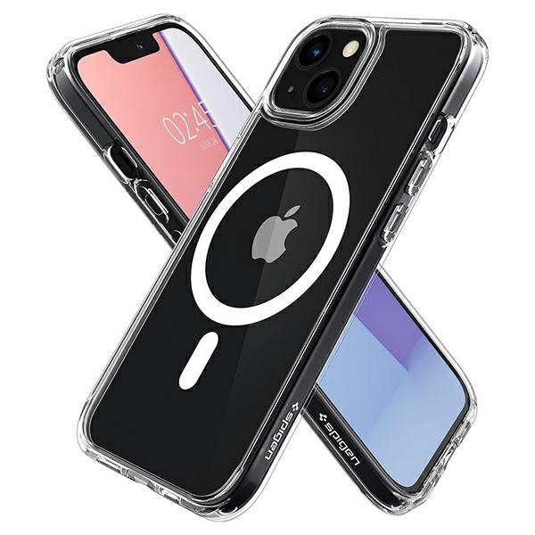 Spigen Ultra Hybrid Mag iPhone 13 / 14 / 15 6.1" MagSafe White ACS03528