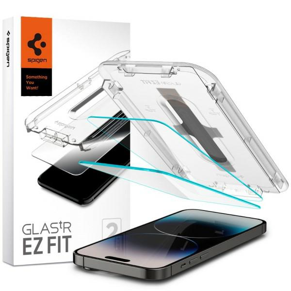 Spigen Glas.TR iPhone 14 Pro Max 2-pack tempered glass screen protectors