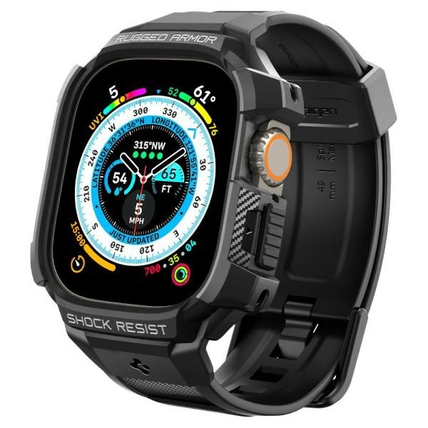 Spigen Rugged Armor Pro Apple Watch Ultra 49mm Black ACS05460