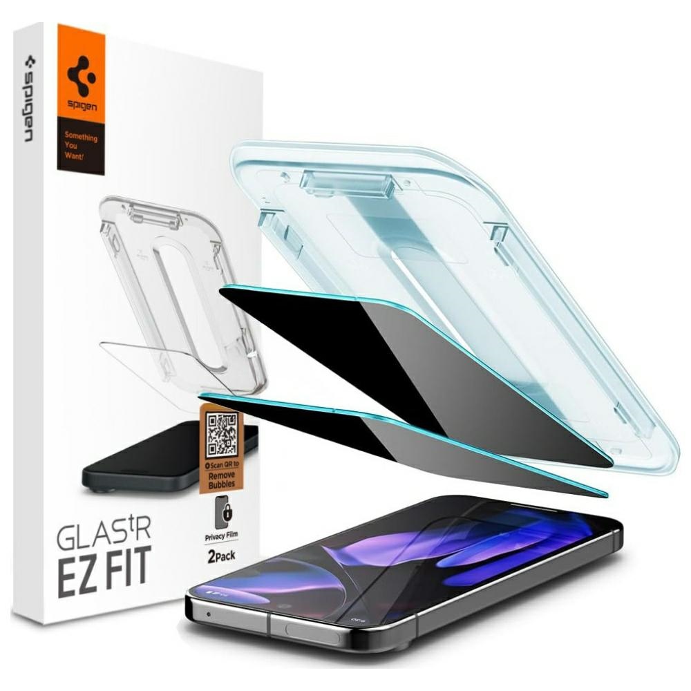 Spigen Glas.TR EZ FIT Privacy Glass for Google Pixel 9/9 Pro - 2 Pack