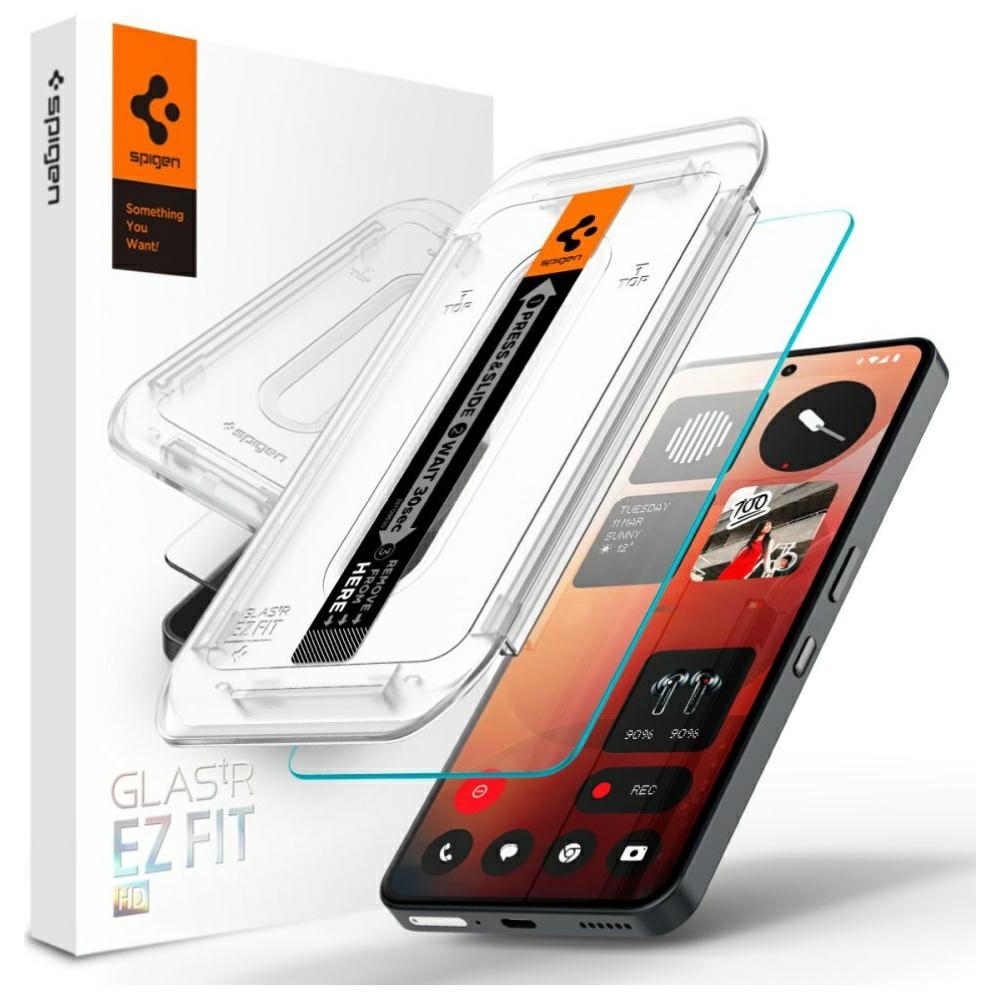 Spigen Tempered Glass. Glas.TR EZ FIT for Nothing Phone 3a / 3a Pro