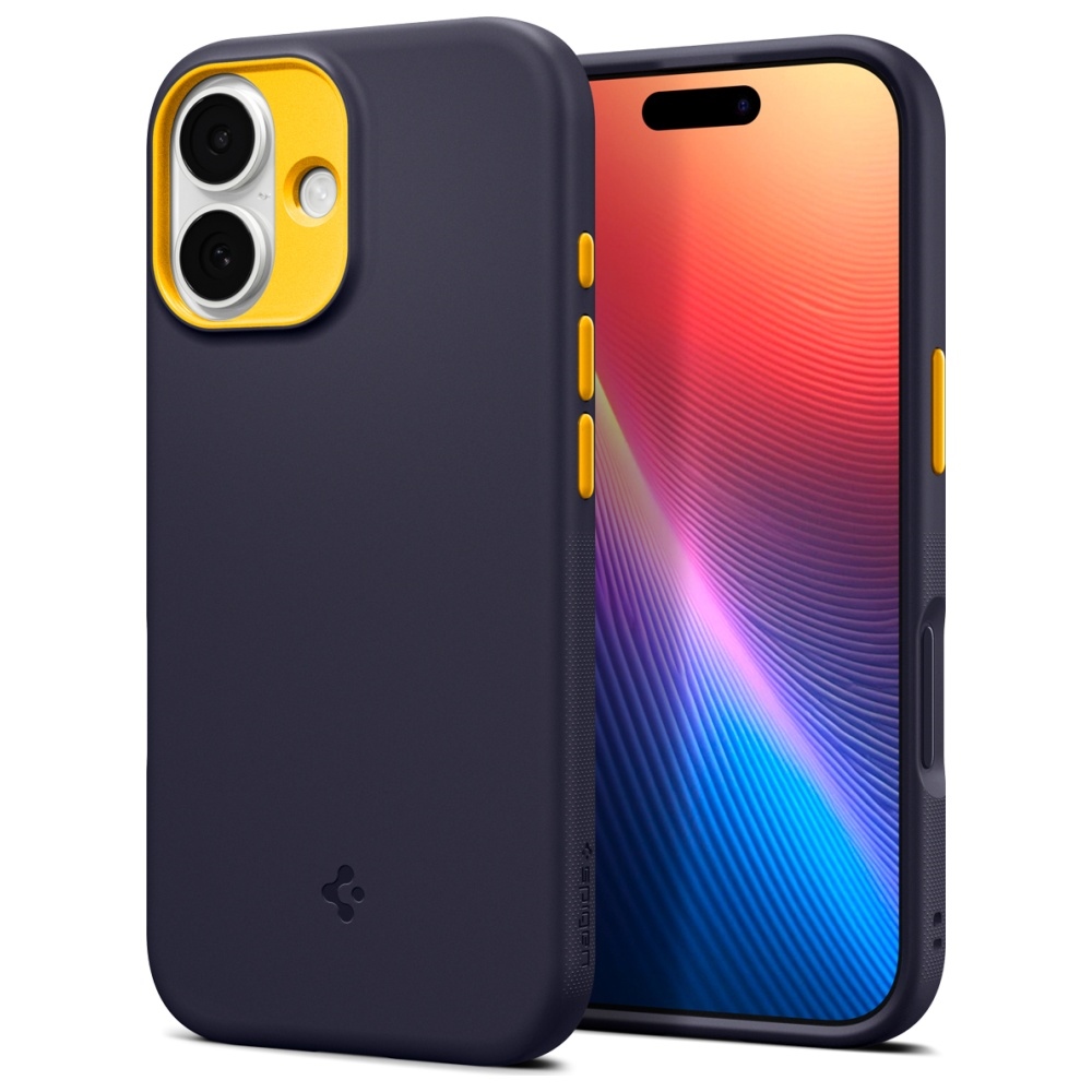 Spigen Caseology Nano Pop with MagSafe for Apple iPhone 17, Blueberry Navy ACS10364
