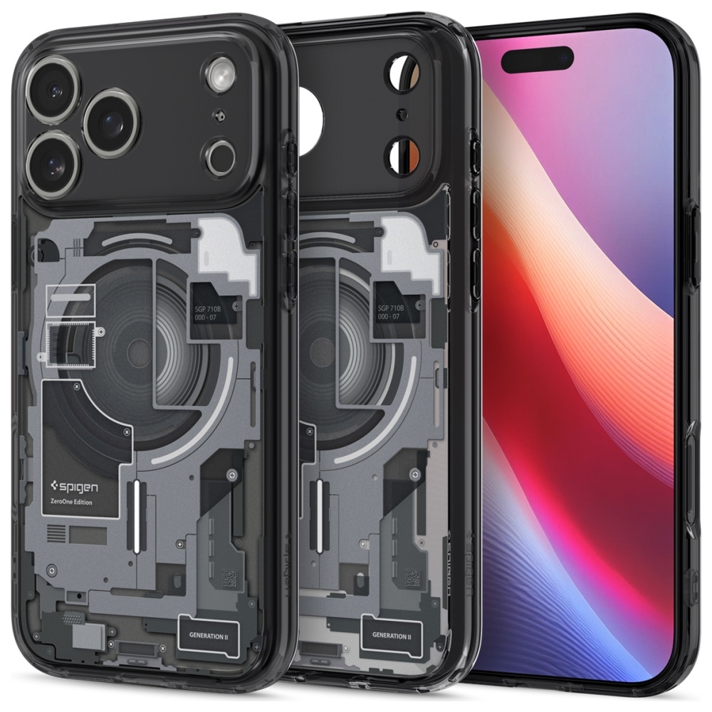 Spigen Ultra Hybrid Mag MagSafe Case for iPhone 17 Pro Max / 18 Pro Max zero one black