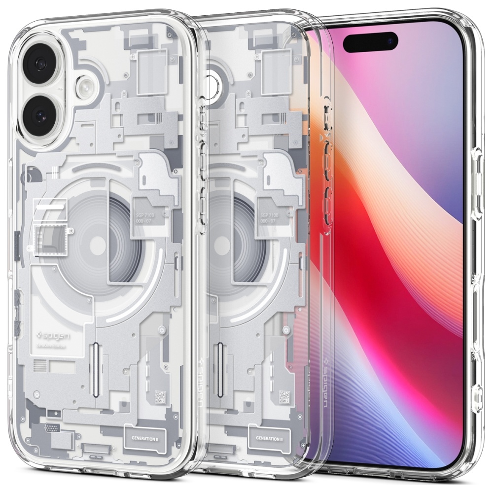 Spigen Ultra Hybrid MagSafe Case for iPhone 17 zero one, white