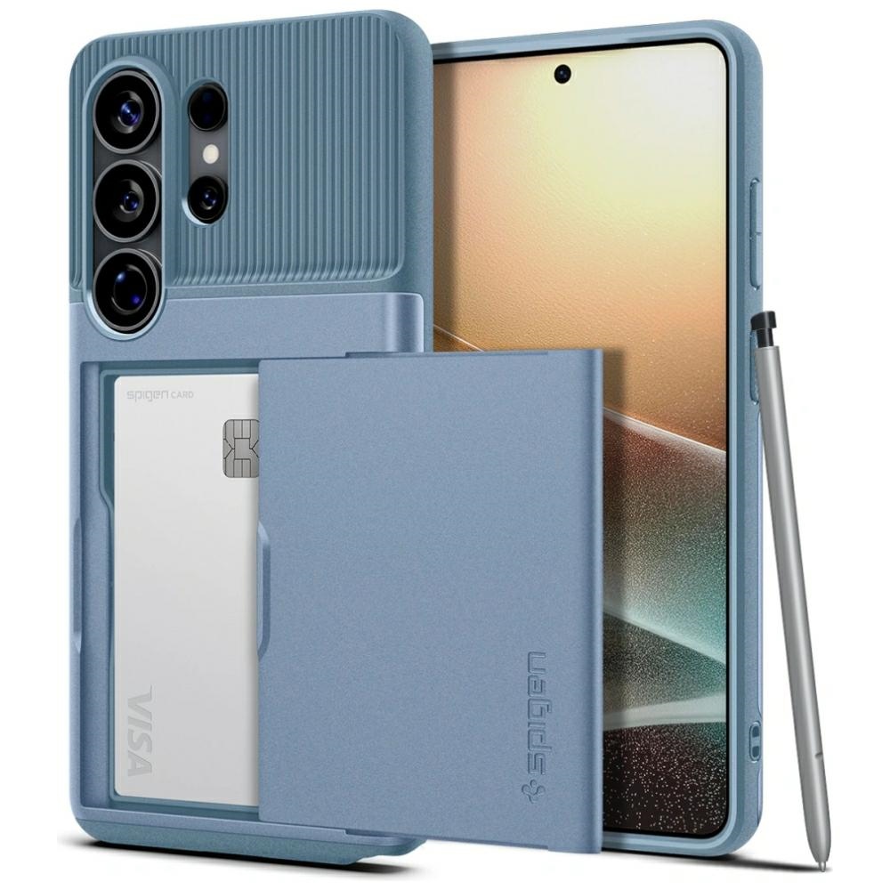 Spigen Slim Armor CS Samsung Galaxy S26 Ultra light blue case