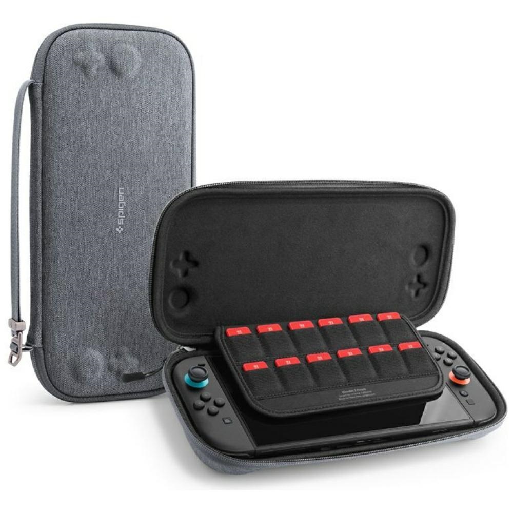 Spigen Klasden 2 Pouch for Nintendo Switch, grey