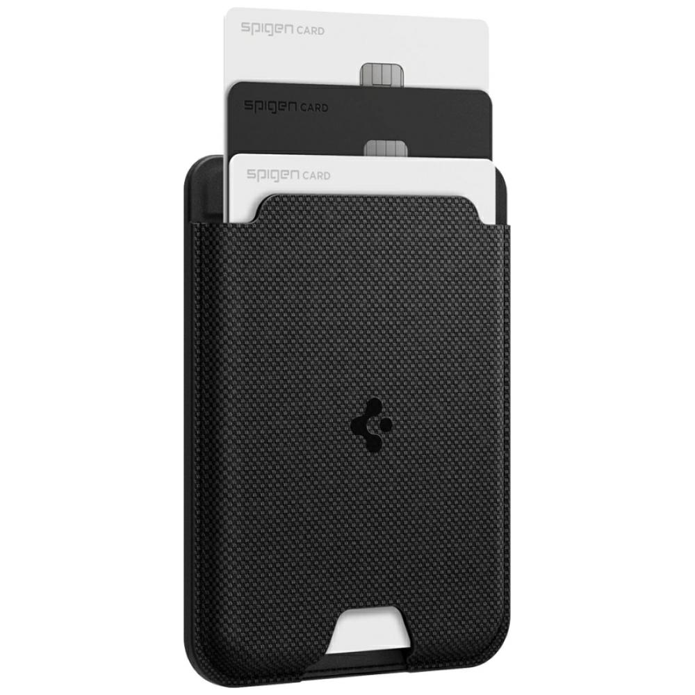 Spigen Magnetic Urban Fit Wallet MagSafe, black