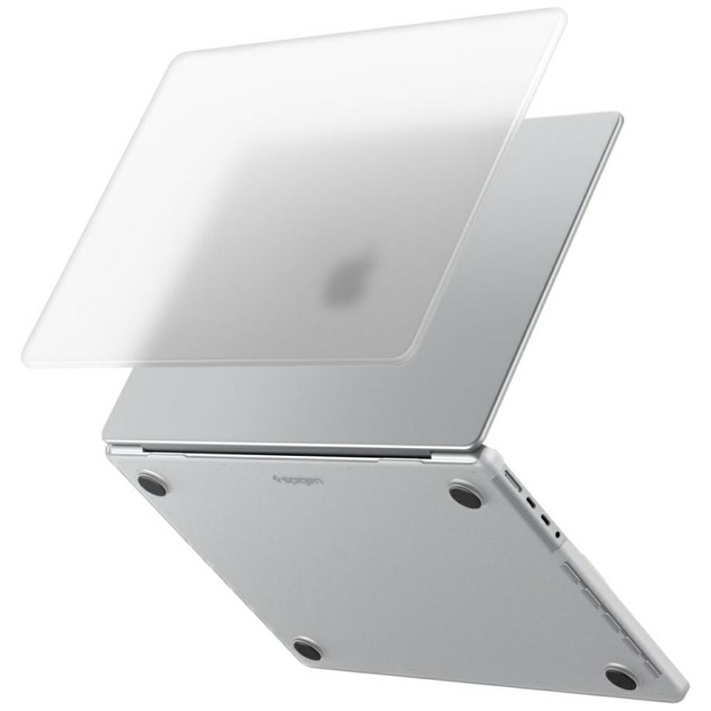 Spigen AirSkin Case for MacBook Pro 16" M1-M5 / M5 Pro / M5 Pro Max 2021-2026 frost clear