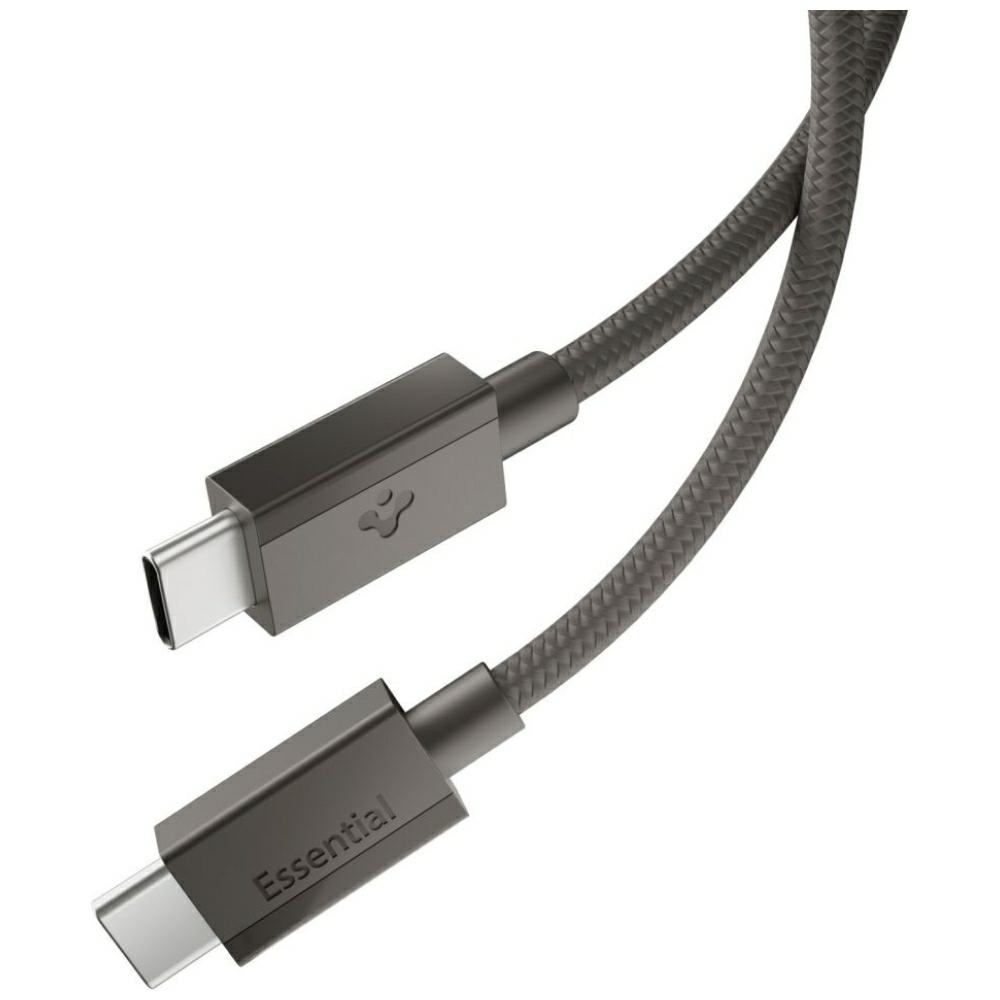Spigen EB6015CC Essential USB-C Cable, 60W, 150 cm, gunmetal