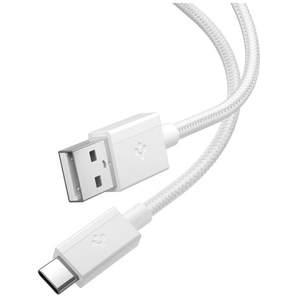 Spigen USB-A to USB-C Cable EB6015AC, 60W, 3A, 1.5m, White ACA10413