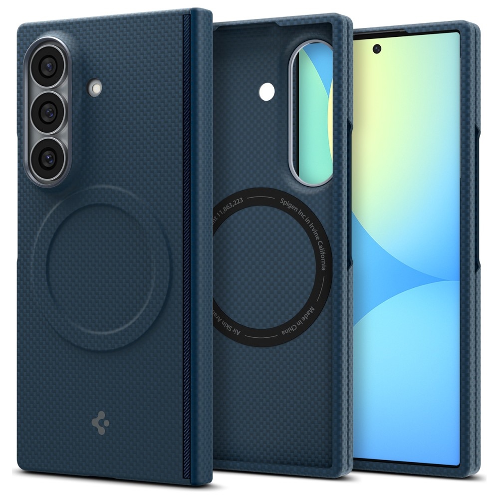 Spigen Air Skin Aramid MagSafe Case for Samsung Galaxy Z Fold8 Ultra garnet
