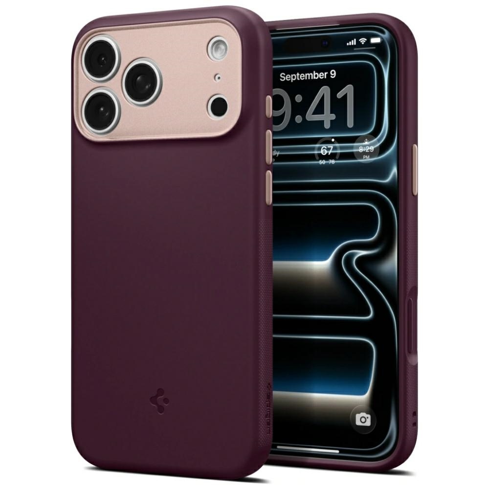 Spigen Nano Pop MagSafe Case for iPhone 18 Pro Max / 17 Pro Max burgundy