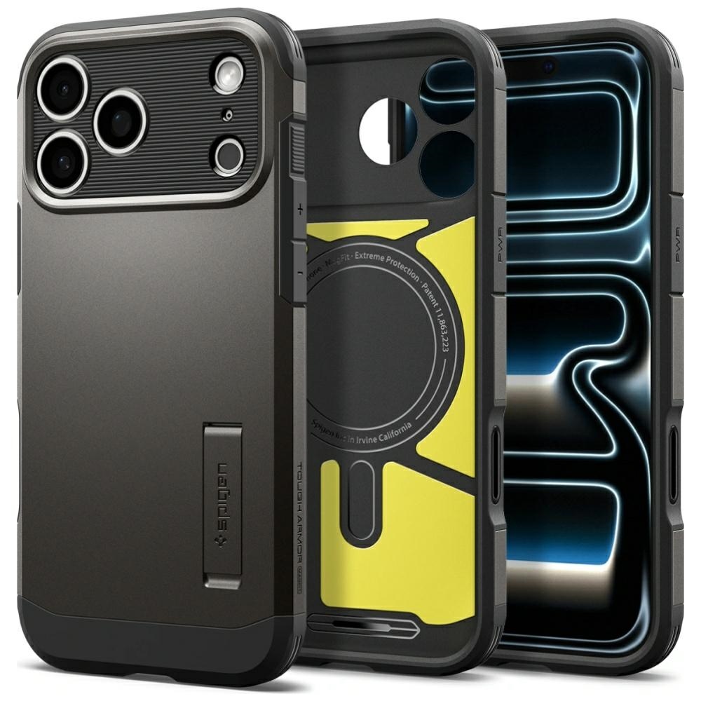 Spigen Tough Armor "T" MAG MagSafe Case for iPhone 18 Pro Max / 17 Pro Max gunmetal