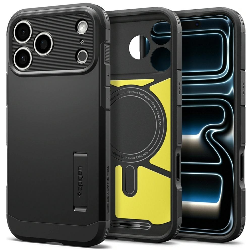 Spigen Tough Armor "T" MAG MagSafe Case for iPhone 18 Pro / 17 Pro black