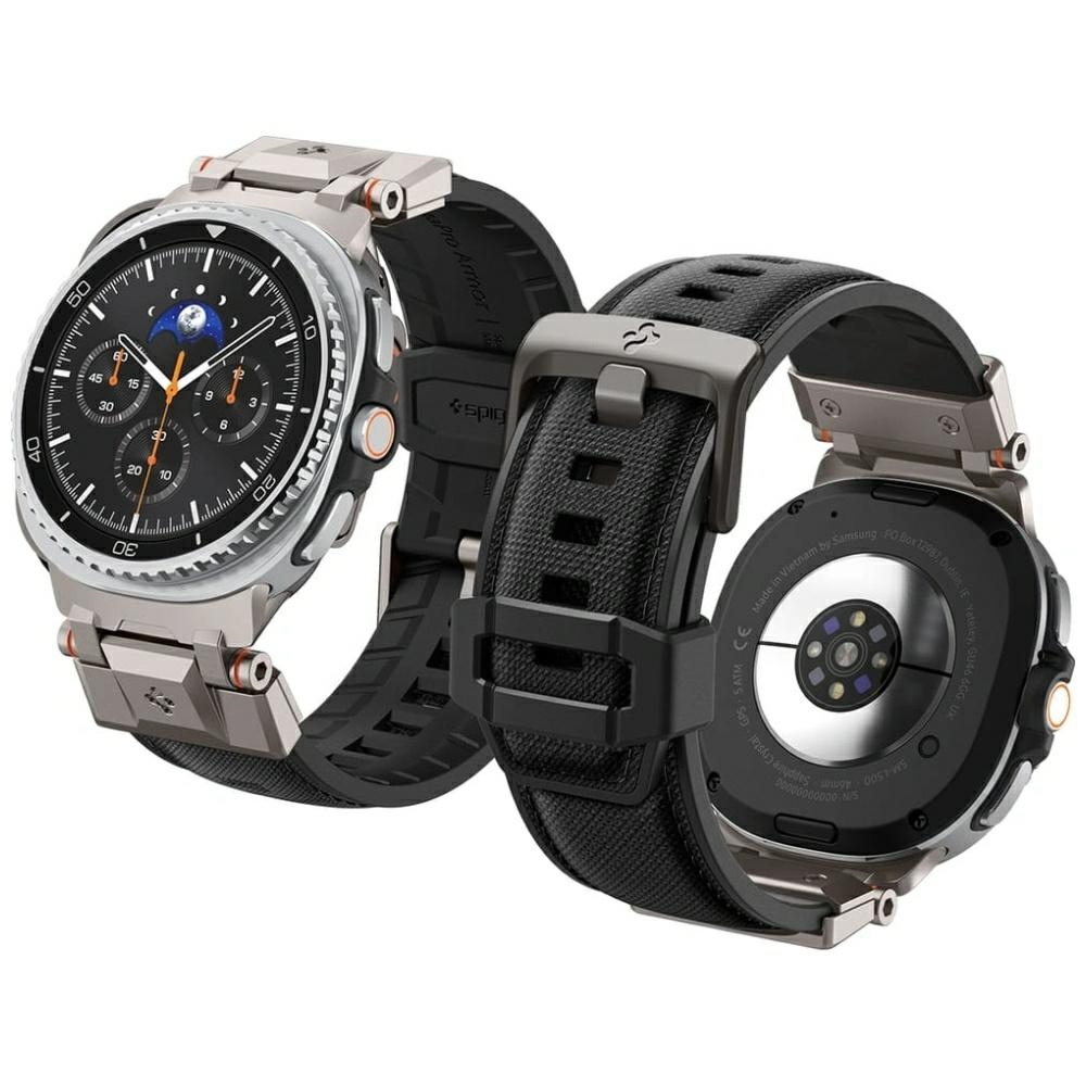 Spigen DuraPro Armor Band for Samsung Galaxy Watch 8 / 9 / Classic 40/44/46mm black