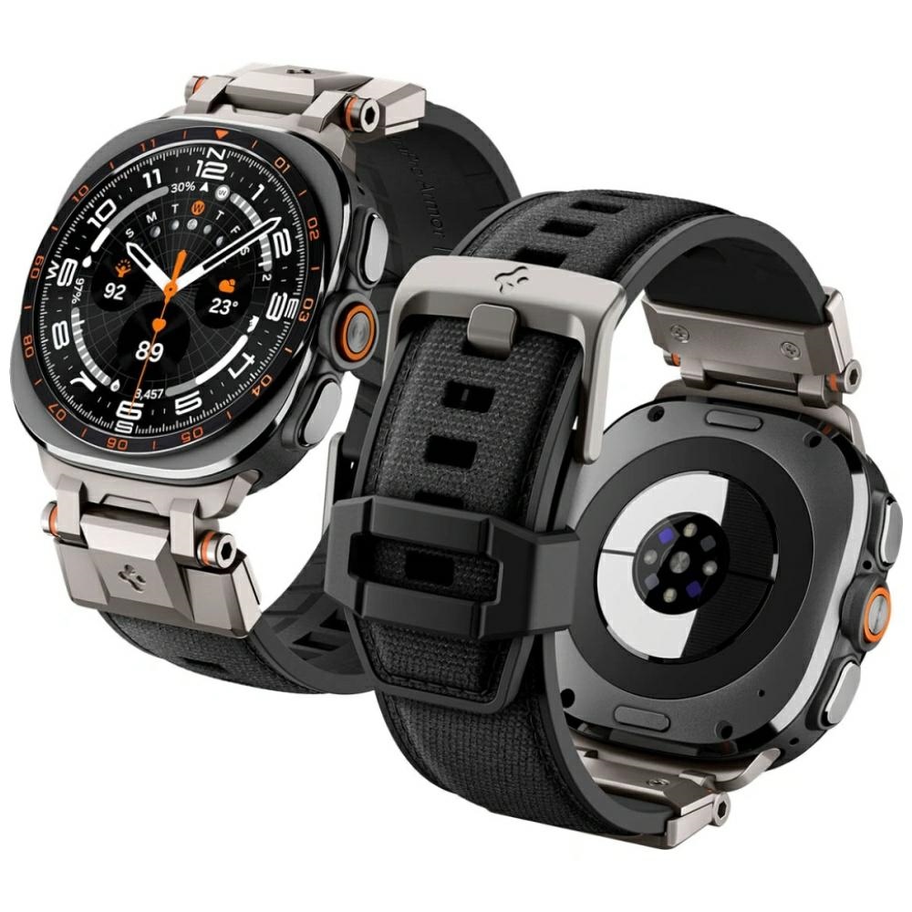 Spigen DuraPro Armor Band for Samsung Galaxy Watch Ultra 1 / 2 2024-2026 47mm black