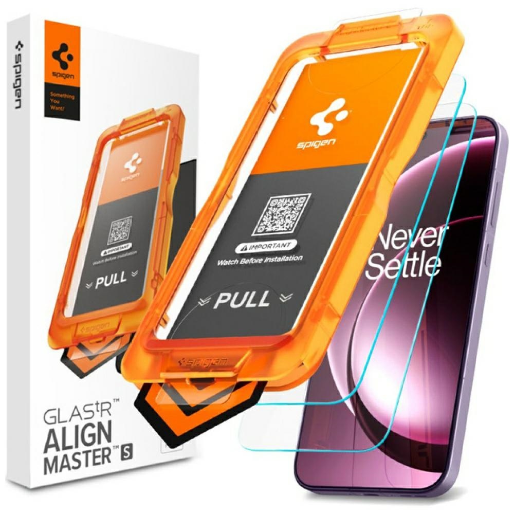 Spigen ALM Glas.Tr Slim AC tempered glass 2pcs. for OnePlus 15