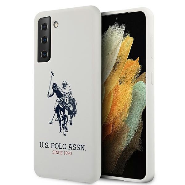 U.S. Polo Assn. US Polo USHCS21SSLHRWH S21 G991 white/white Silicone Logo