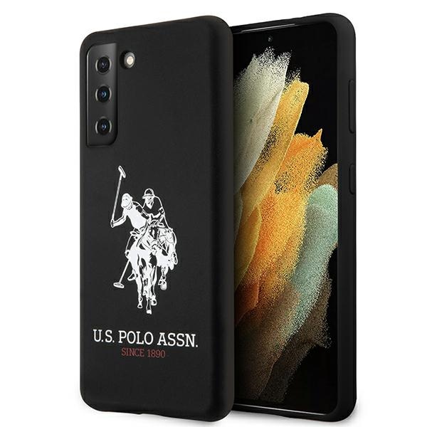 U.S. Polo Assn. US Polo USHCS21SSLHRBK S21 G991 black/black Silicone Logo