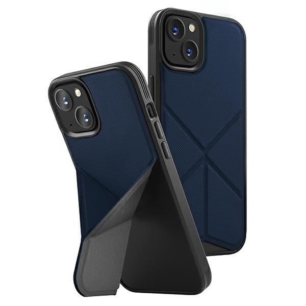 uniq transform iPhone 14 Plus / 15 Plus 6.7" MagClick Charging case, blue/electric blue