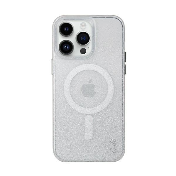 uniq coehl Lumino iPhone 14 Pro Max 6.7" Sparkling Silver Case