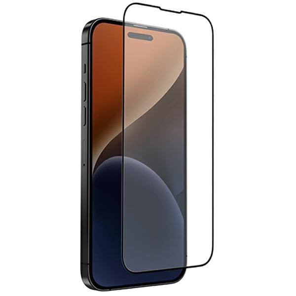 uniq Optix Matte iPhone 15 6.1" / 14 Pro 6.1" matte tempered glass with applicator