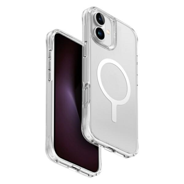 uniq LifePro Xtreme iPhone 16 Plus 6.7" Magclick Charging Case, Clear/Frost Clear
