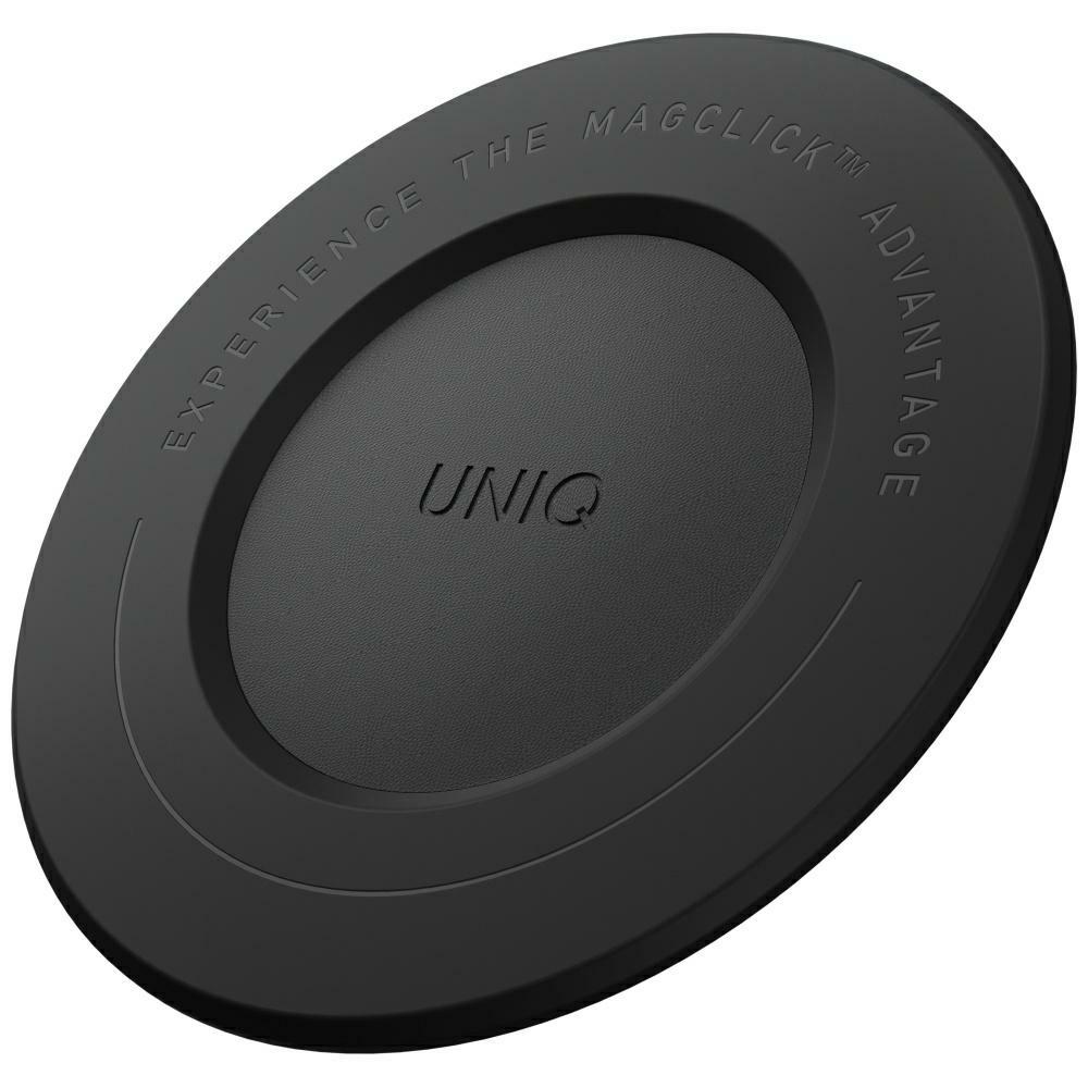 Uniq SnapMount self-adhesive magnetic holder black
