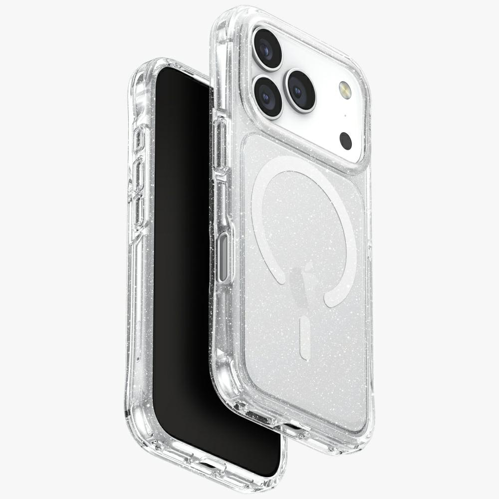 uniq LifePro Xtreme Case for iPhone 17 Pro / 18 Pro Magclick Charging clear/glitter