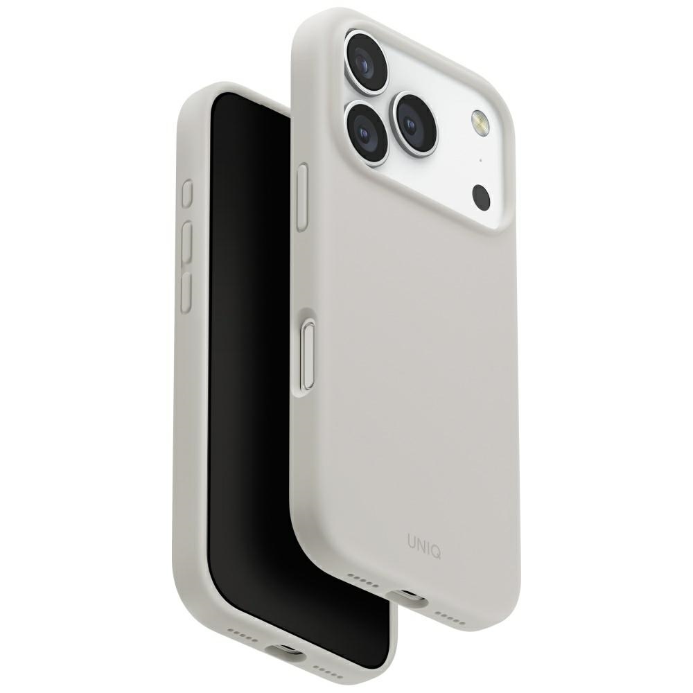 uniq Lino Case for iPhone 17 Pro / 18 Pro Magclick Charging light grey