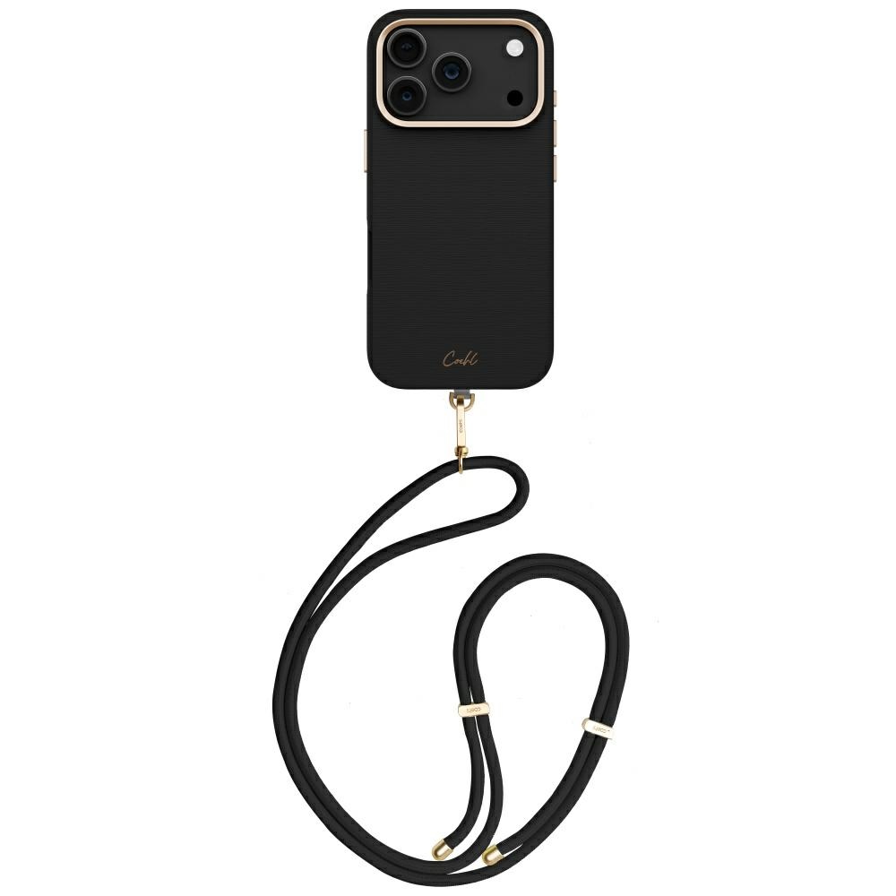 uniq Mirelle Coehl Case for iPhone 17 Pro / 18 Pro Magnetic Charging Black