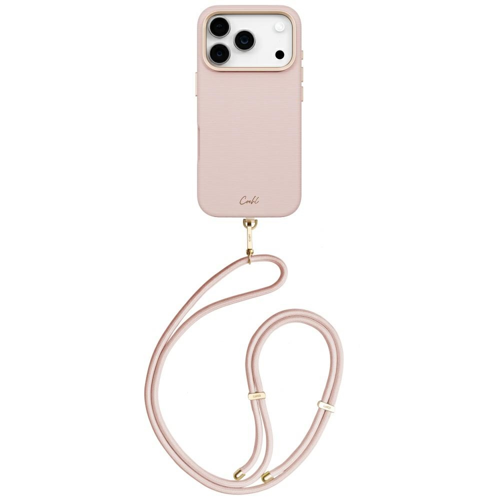 uniq Coehl Mirelle Case for iPhone 17 Pro / 18 Pro Magnetic Charging pink