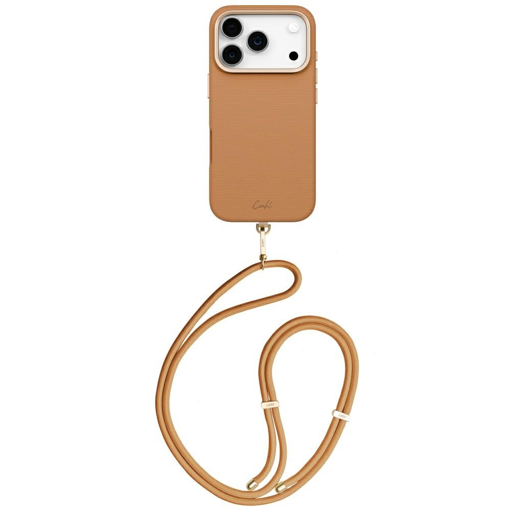 uniq Coehl Mirelle Case for iPhone 17 Pro / 18 Pro Magnetic Charging brown