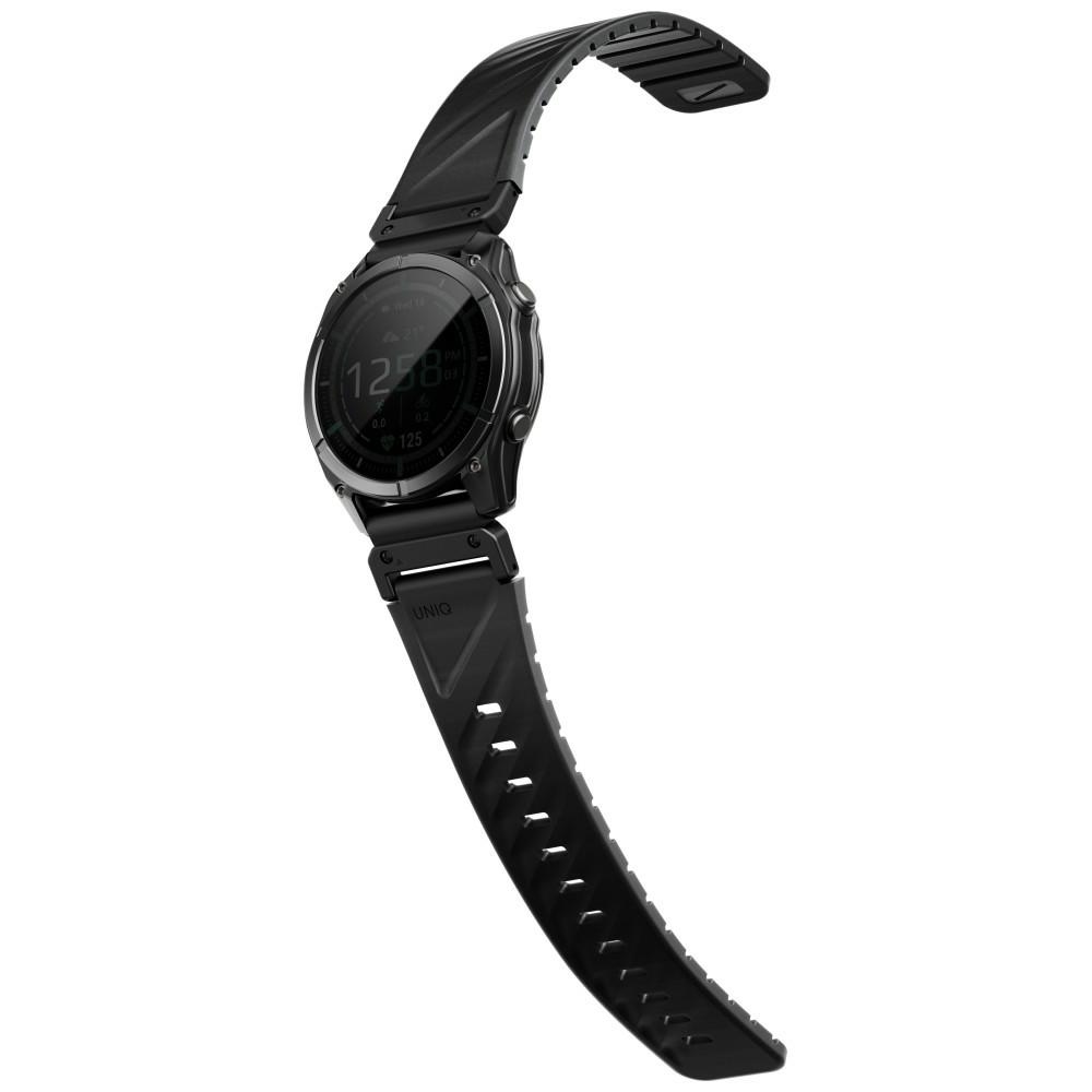uniq Fluo x Smart-Fit band for Garmin, 26mm, black