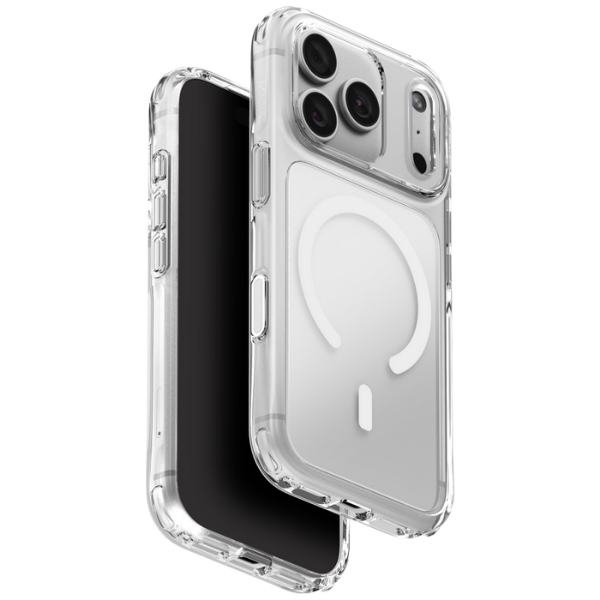 uniq LifePro Xtreme Case for iPhone 18 Pro / 17 Pro Magclick Charging, transparent