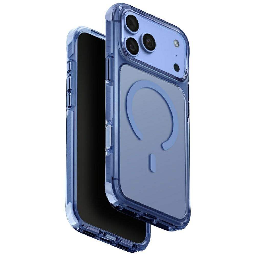 uniq Combat Case for iPhone 18 Pro Max / 17 Pro Max Magclick Charging blue