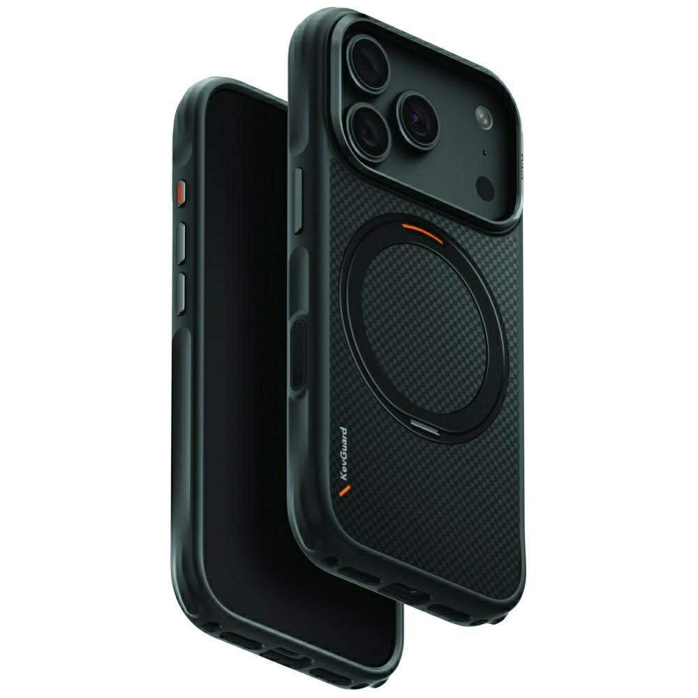 uniq Keva Mov Case for iPhone 18 Pro / iPhone 17 Pro Magclick Charging black