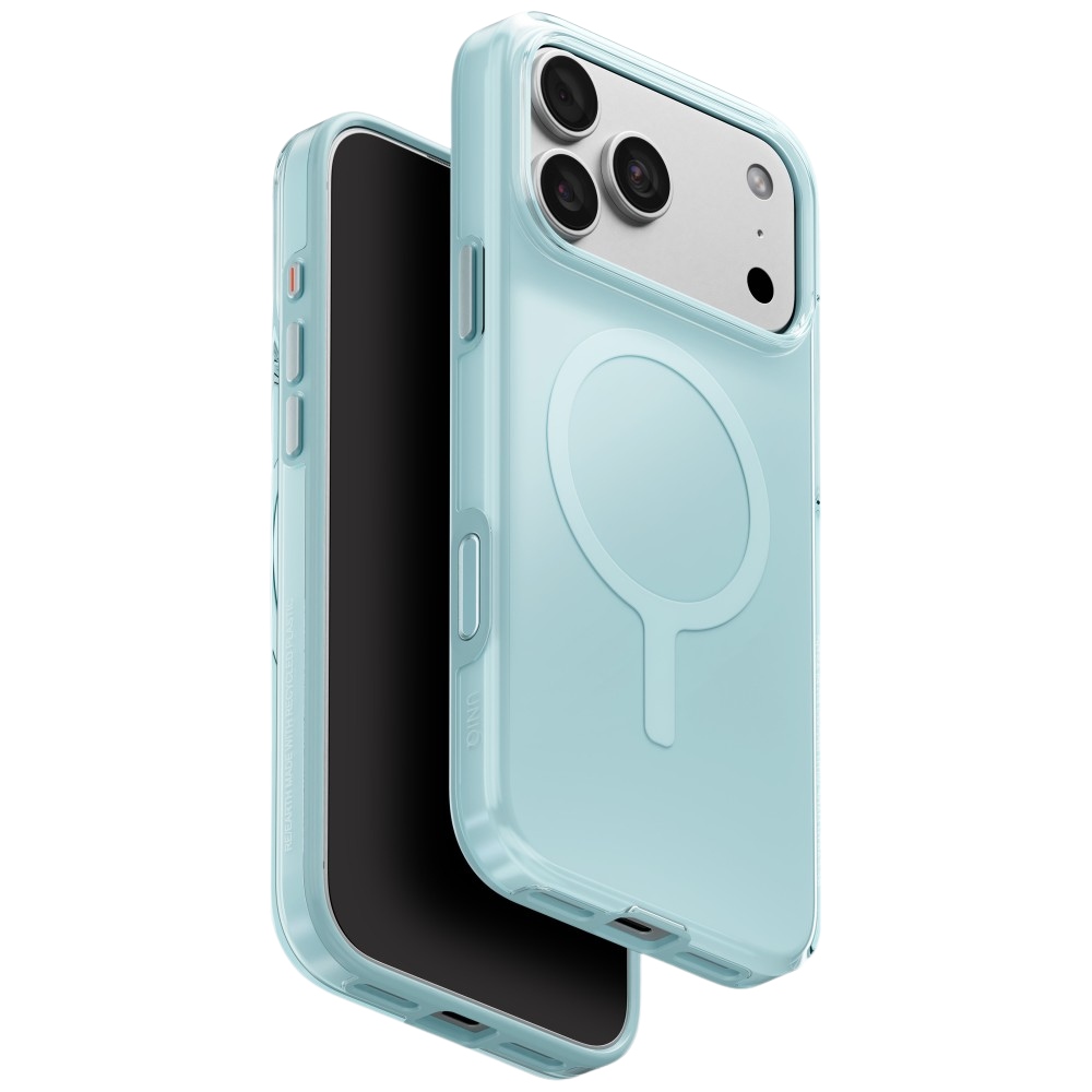 uniq Clario Case for iPhone 18 Pro Max / 17 Pro Max Magclick Charging eco mint