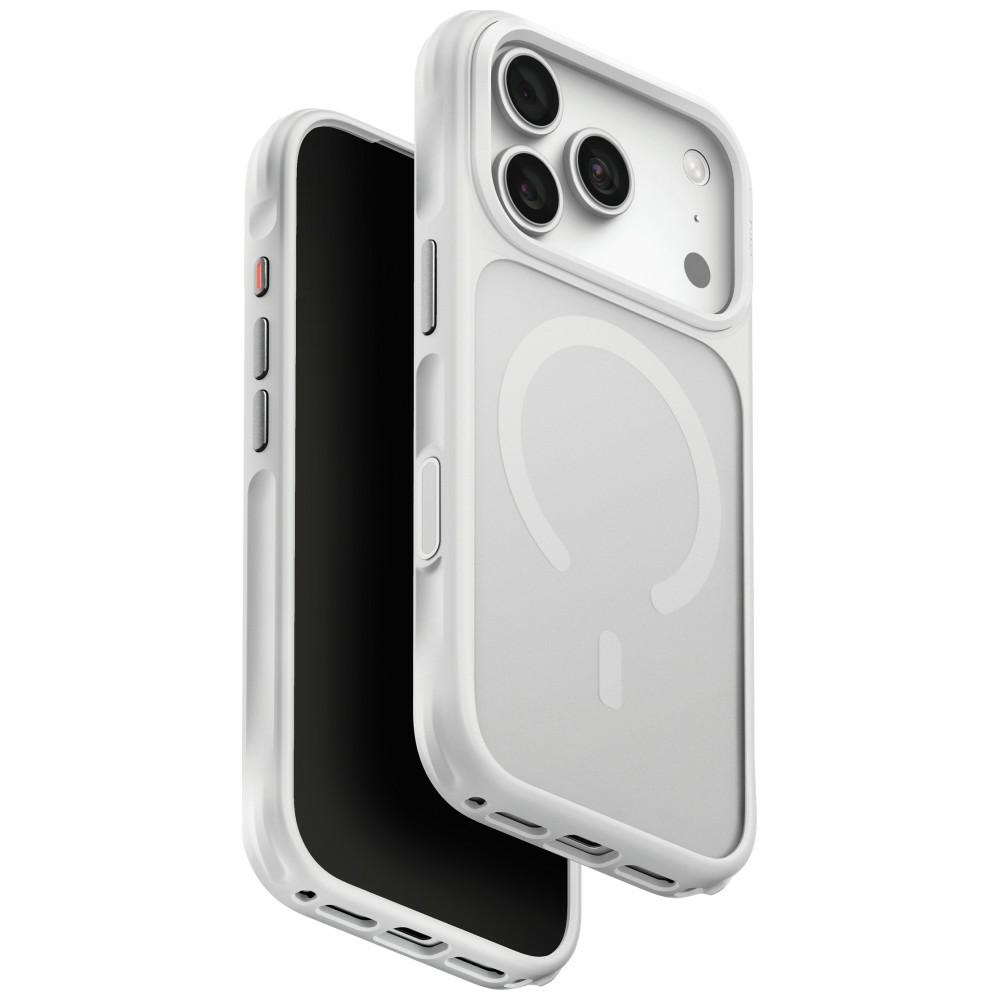 uniq Case for iPhone 18 Pro / 17 Pro Magclick Charging chalk frost