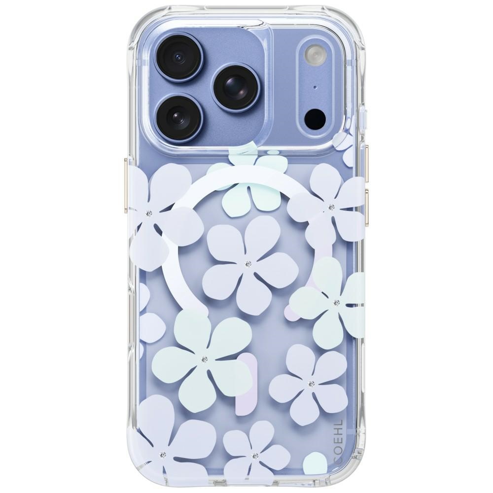 uniq Coehl Mila Case for iPhone 18 Pro / 17 Pro Magnetic Charging blue