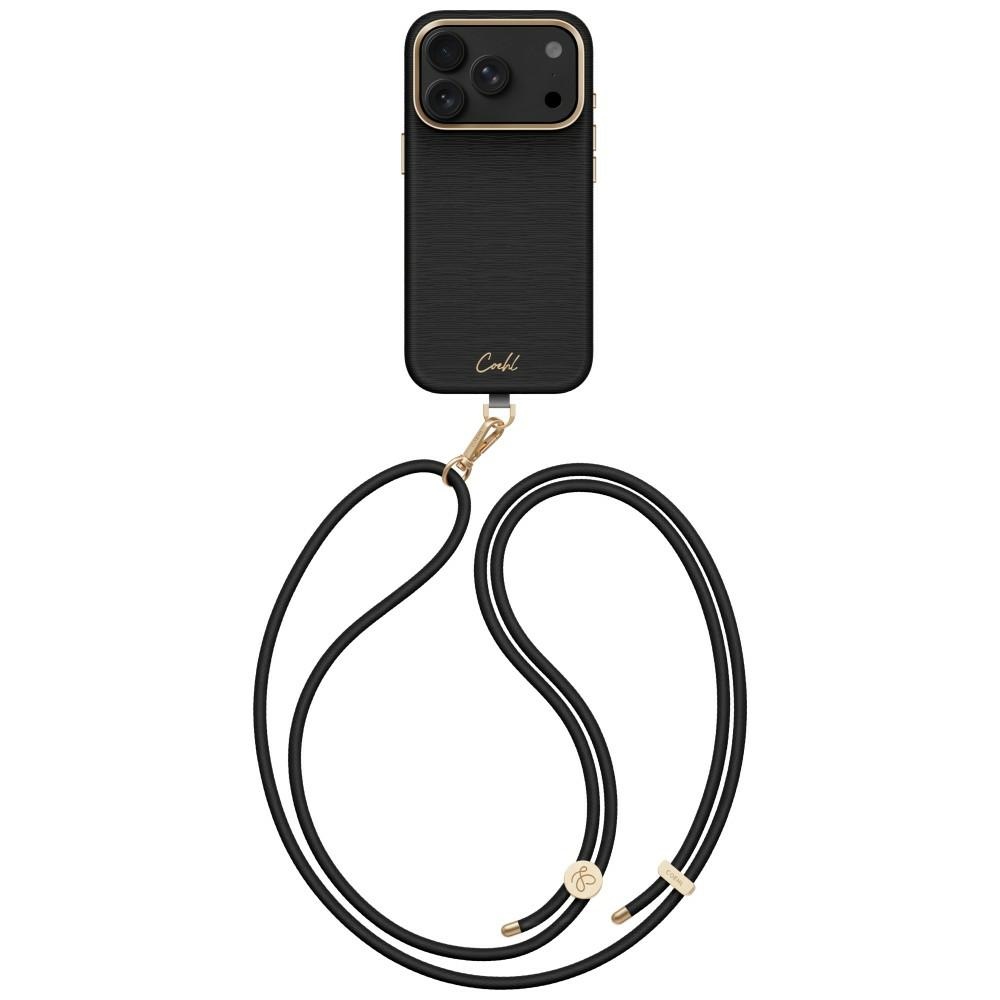 uniq Mirelle Case for iPhone 18 Pro / 17 Pro Magnetic Charging black