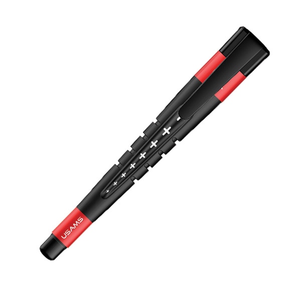 USAMS 3-in-1 Lightning Cable red (charging + stand + stylus) SJ198LZ03 (SJ198)