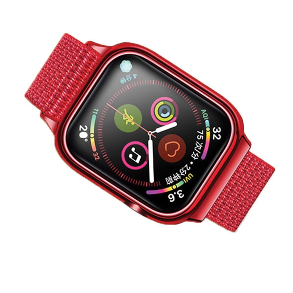USAMS Apple Watch strap with case for 4/5/6/7/SE 40/41mm, red ZB73IW3 (US-ZB073)
