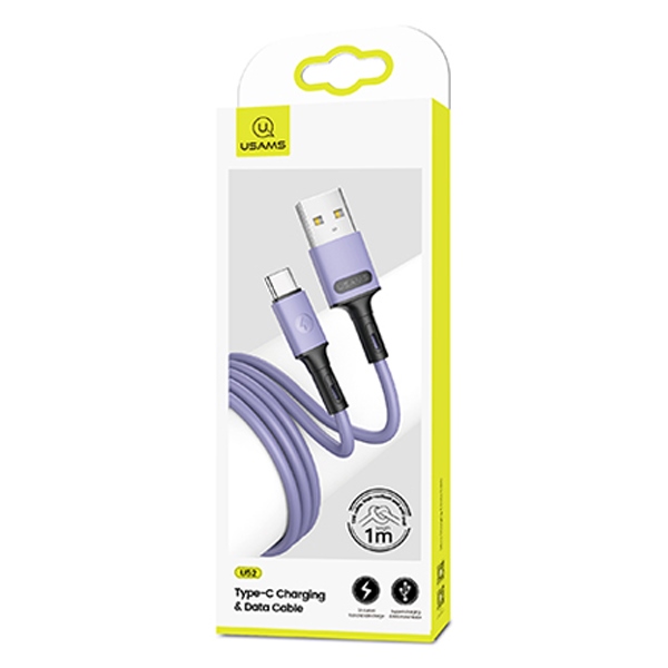 USAMS Kabel U52 USB-C 2A Fast Charge SJ436USB04 (US-SJ436)