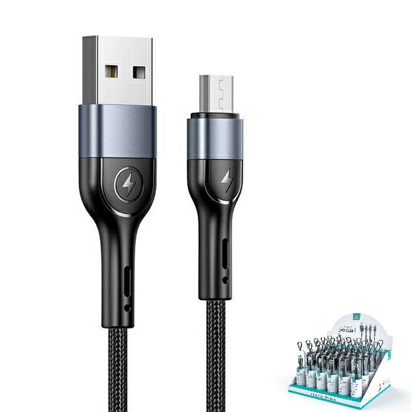 USAMS Kabel pleciony U55 2A micro SJ450ZJ01 (US-SJ450) SJ450USBSG01