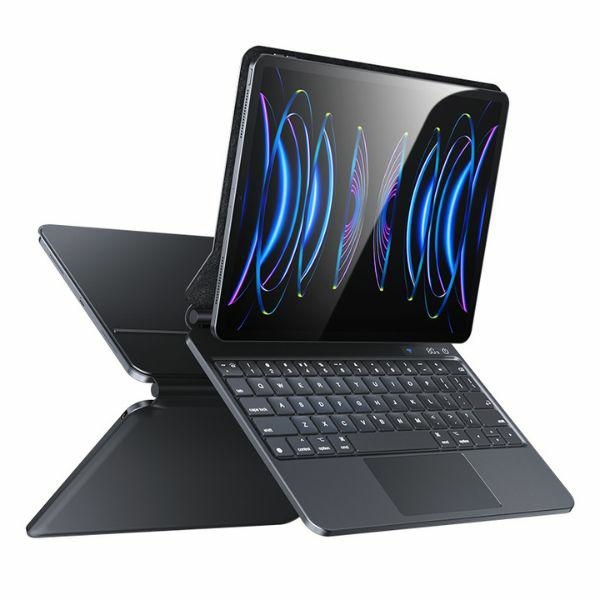 USAMS Protective Case with Keyboard for iPad Pro 11" Black/Black Miaoke Series IPP109MG01 (US-BH875)