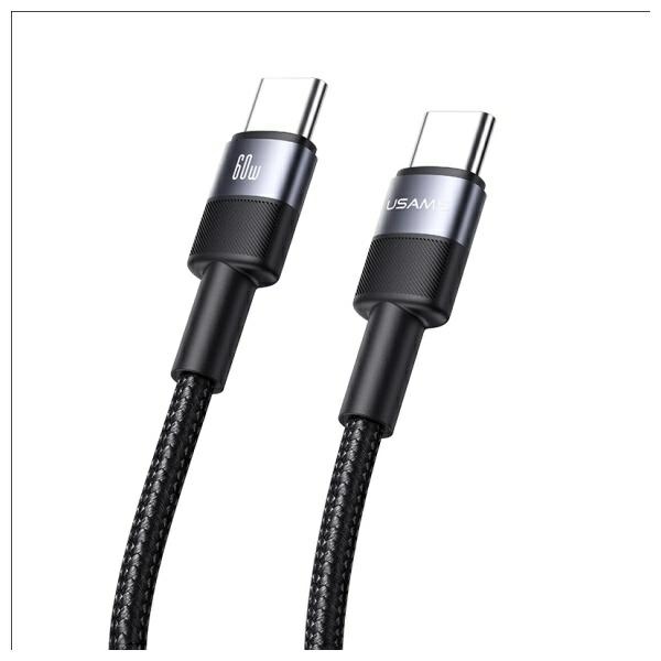 USAMS USB-C to USB-C Cable, 60W